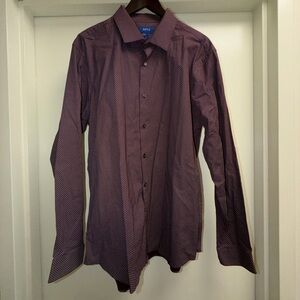Apt. 9 Men's Burgundy Dress Shirt